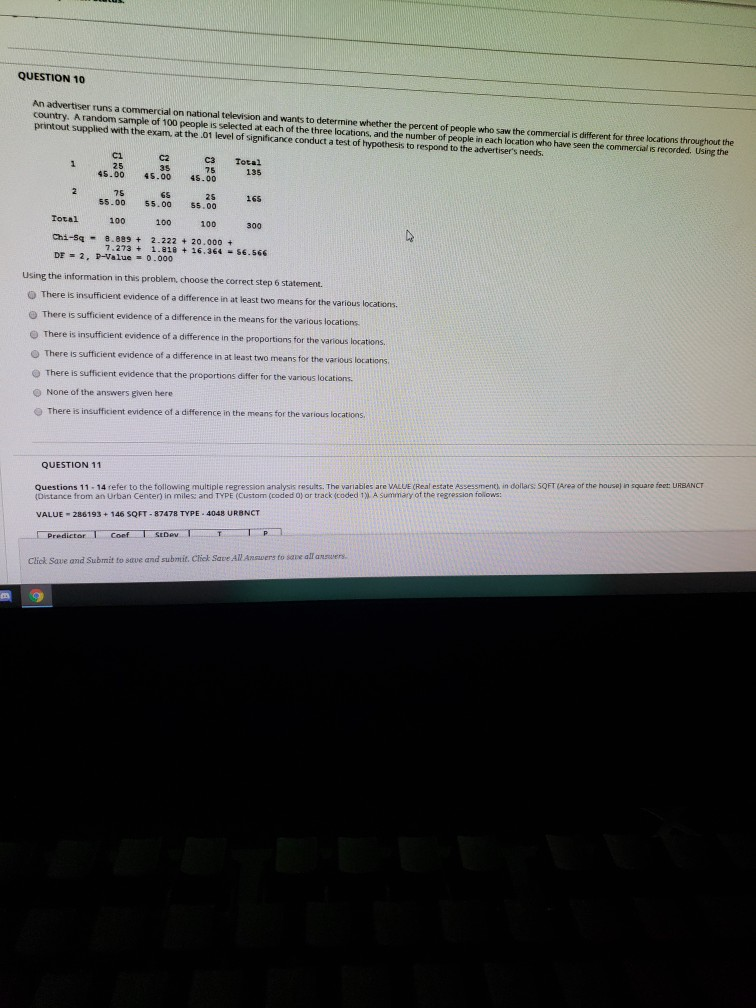 Solved estion completion Status: QUESTION 7 Questions 7.10 | Chegg.com