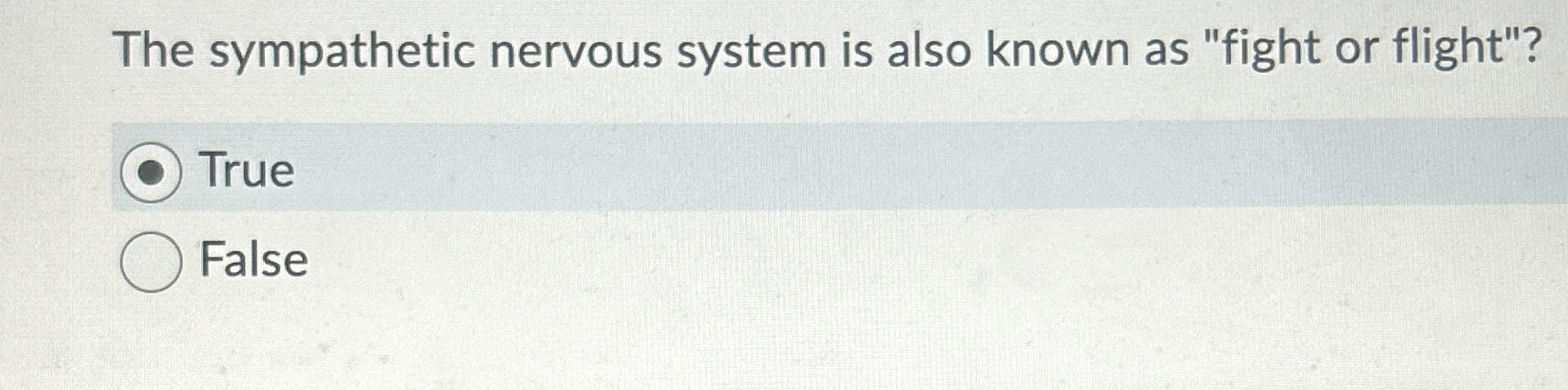 Solved The sympathetic nervous system is also known as | Chegg.com