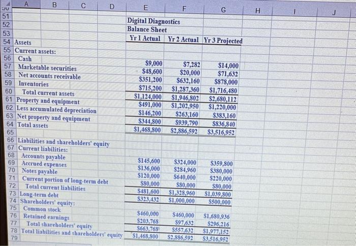 how would i solve the highlighted portion using excel | Chegg.com