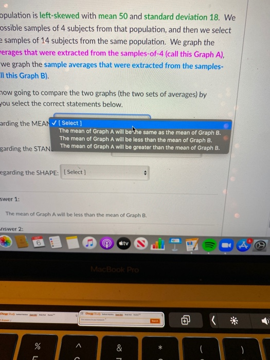 Solved Question 16 2/3 pts A certain population is left | Chegg.com
