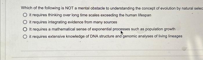 Solved Which of the following is NOT a mental obstacle to | Chegg.com