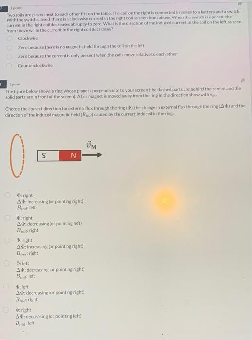 Solved The magnetic flux through a coil is changing as shown | Chegg.com
