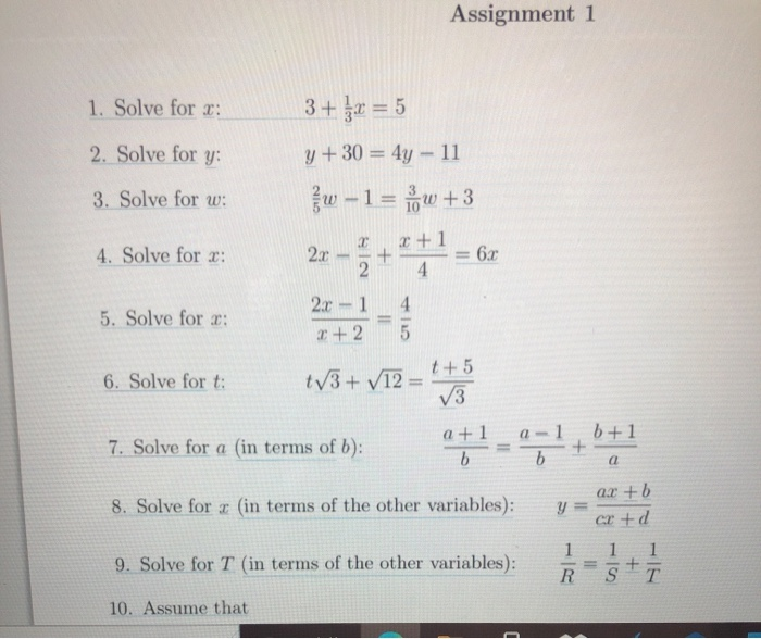 solve 3 y 3 )= 5 2y 1