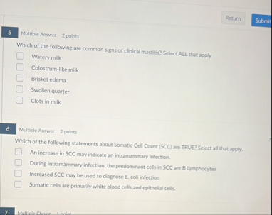 Solved 5 Multiple Answer 2 pointsWhich of the following are | Chegg.com