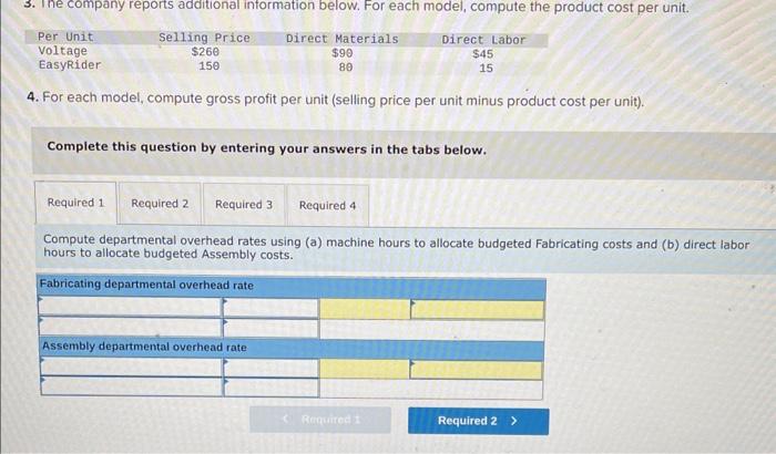 Solved Problem 17-4A (Static) Using Departmental Overhead | Chegg.com