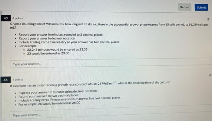 Solved please answer all three, I appreciate it!! All the | Chegg.com