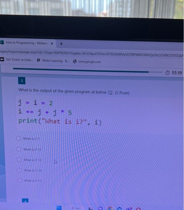 what-is-the-output-of-the-given-program-at-below-5-chegg