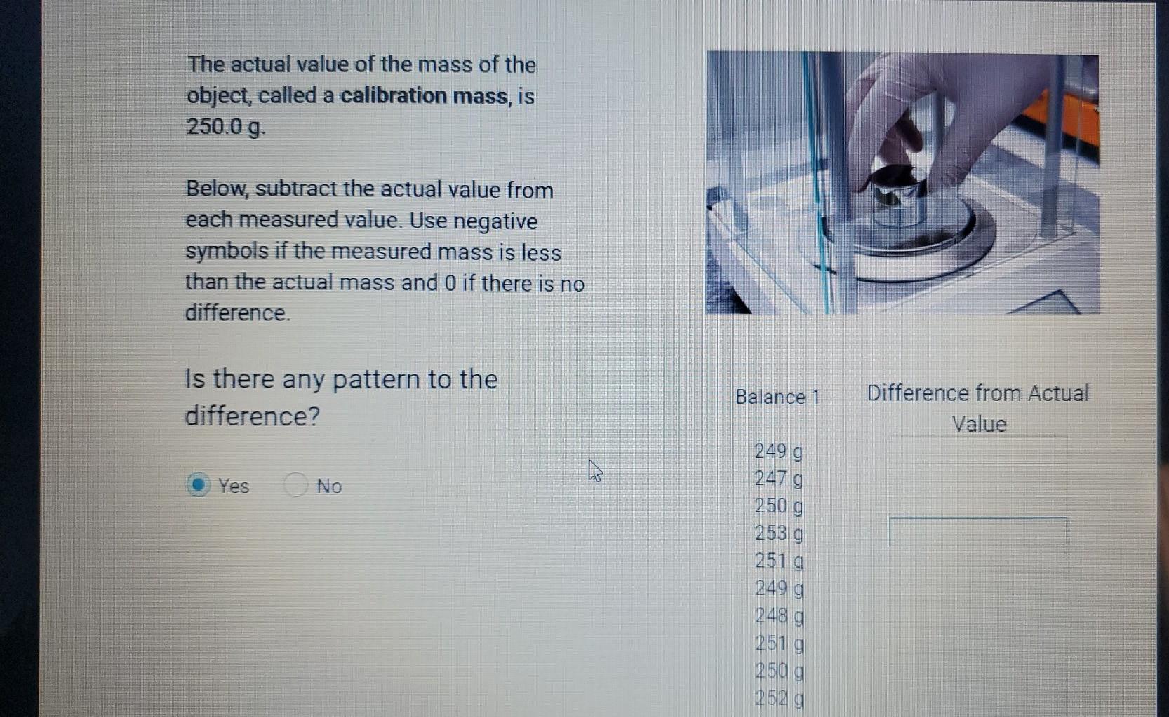 Difference Between Measured Value And Actual Value