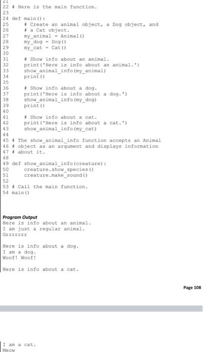 Solved Chapter 14 Object-Oriented Programming Python is a | Chegg.com