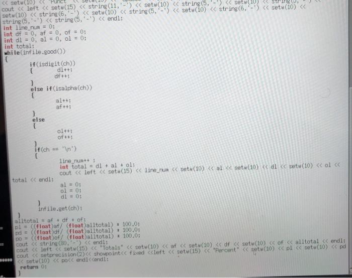 Solved first two is the code i have but the last photo under | Chegg.com