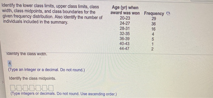 solved-identify-the-lower-class-limits-upper-class-limits-chegg