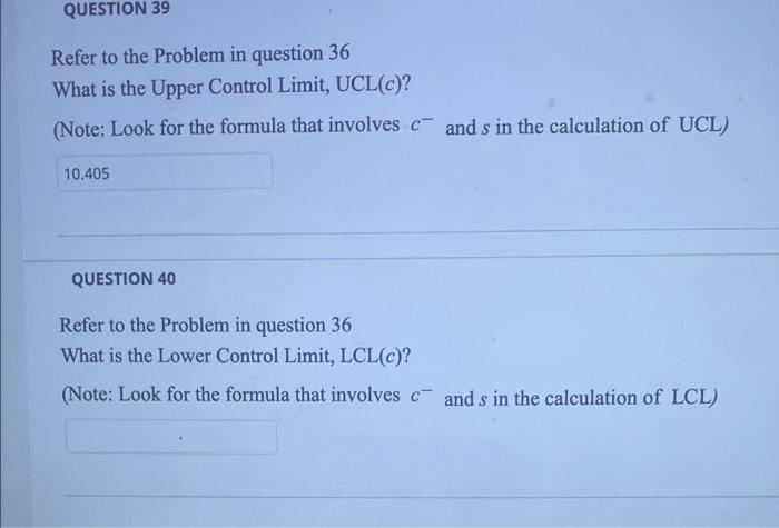 Solved QUESTION 39 Refer to the Problem in question 36 What | Chegg.com