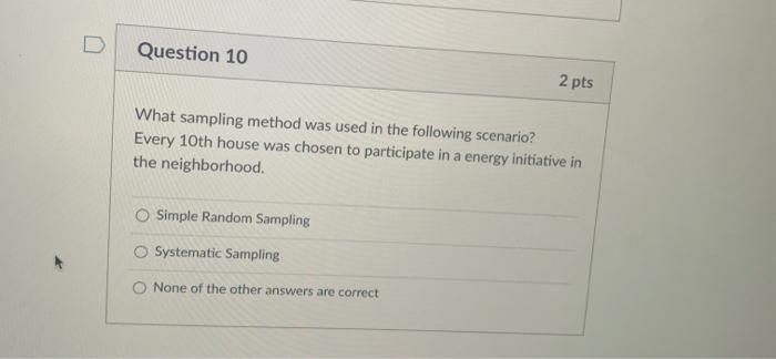 Solved Question 1 2 pts In which of the following does the | Chegg.com