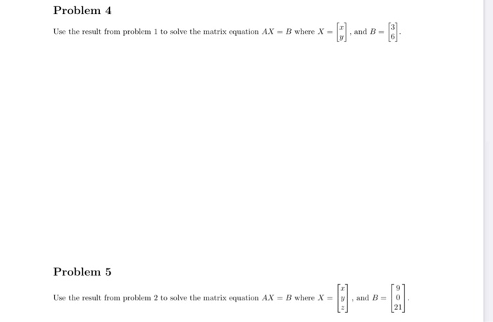 Solved Problem 1 Using the method given in class, and | Chegg.com