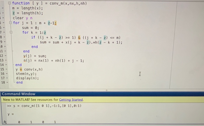 Solved Fonction Find Plot Convllution Two Sginal Pair Want Plot Sginal Pairs Result Convoluting U Q