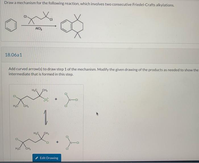 Solved Draw a mechanism for the following reaction, which | Chegg.com