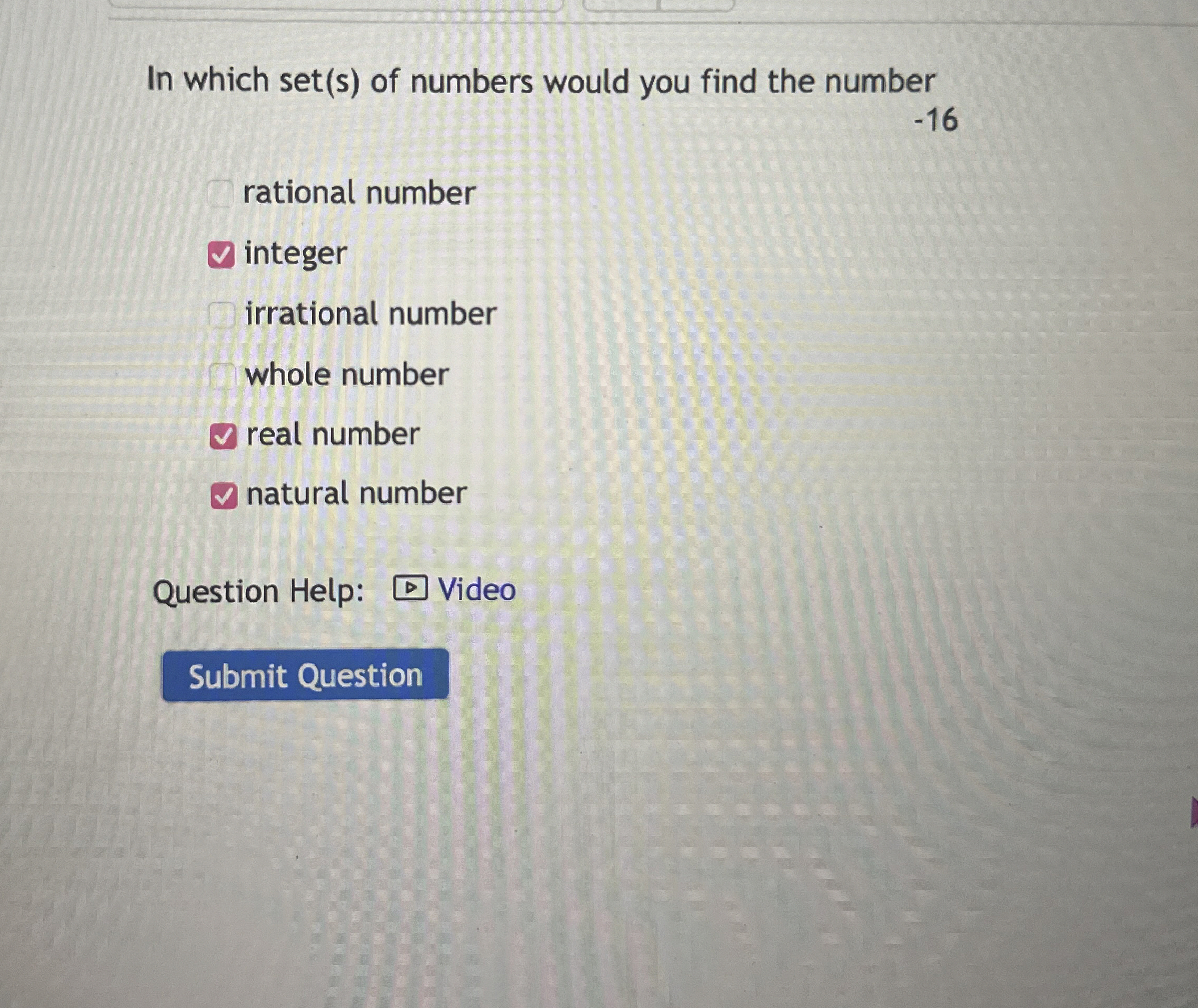 Solved In which set(s) ﻿of numbers would you find the | Chegg.com
