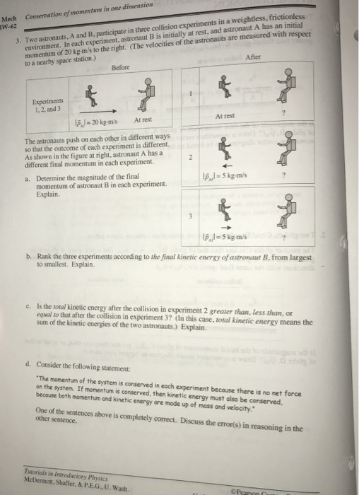 Solved 3. Two Astronauts, A And B, Participate In Three | Chegg.com