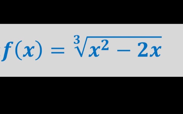 Solved F X X2 2x