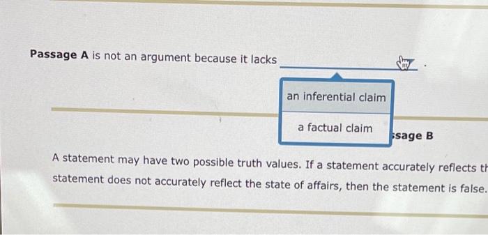 What Is An Example Of A Factual Claim