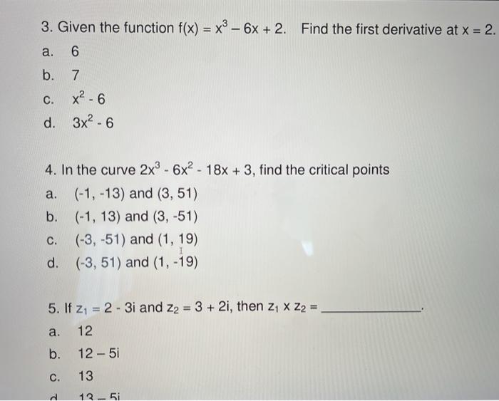 Solved A 1 Differentiate Y Ex Cos X2 E Sin X B Chegg Com