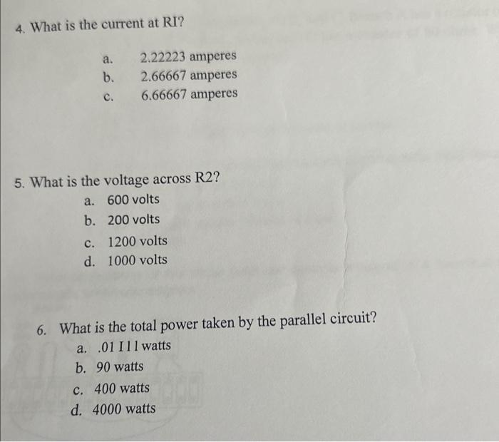 Solved 1. The Three Resistors In The Circuit Are Connected | Chegg.com