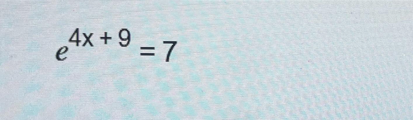 e) 4 7 - 8z = 4 9 - 10z