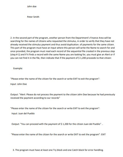 Java Programming 9th Edition Chapter 13 - File | Chegg.com