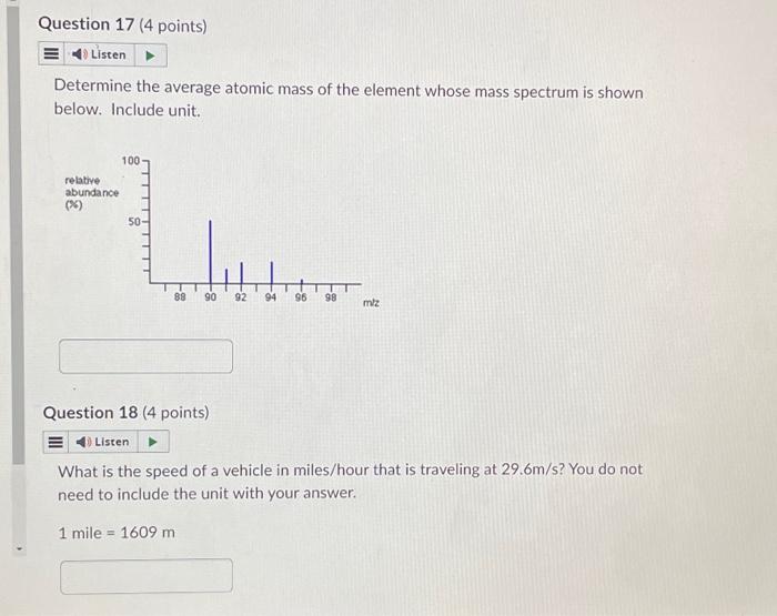 how can we determine the atomic mass of an element