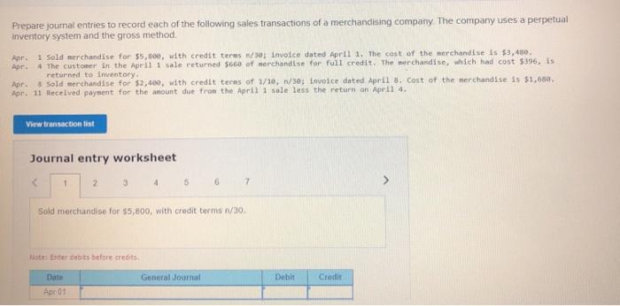 Solved Prepare journal entries to record each of the | Chegg.com