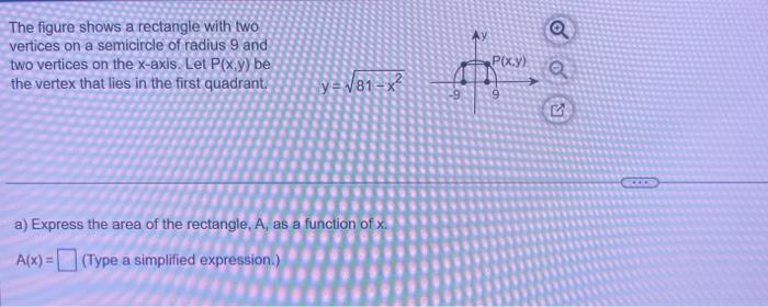 Solved Let P X Y Be A Point On The Graph Of Y X2−11