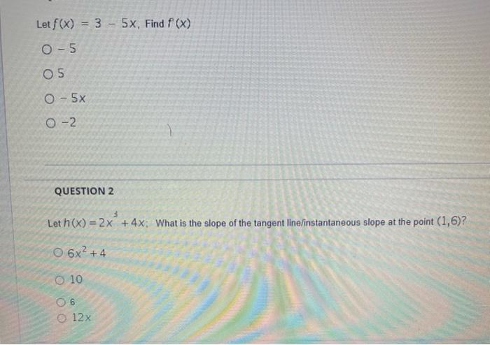 Solved Question 3 0/4 pts 5 3 3 2 0 Details y y 5х f(x) = 5x