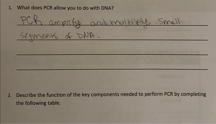 2. Use Figure 11.4 and the DNA band patterns on your | Chegg.com