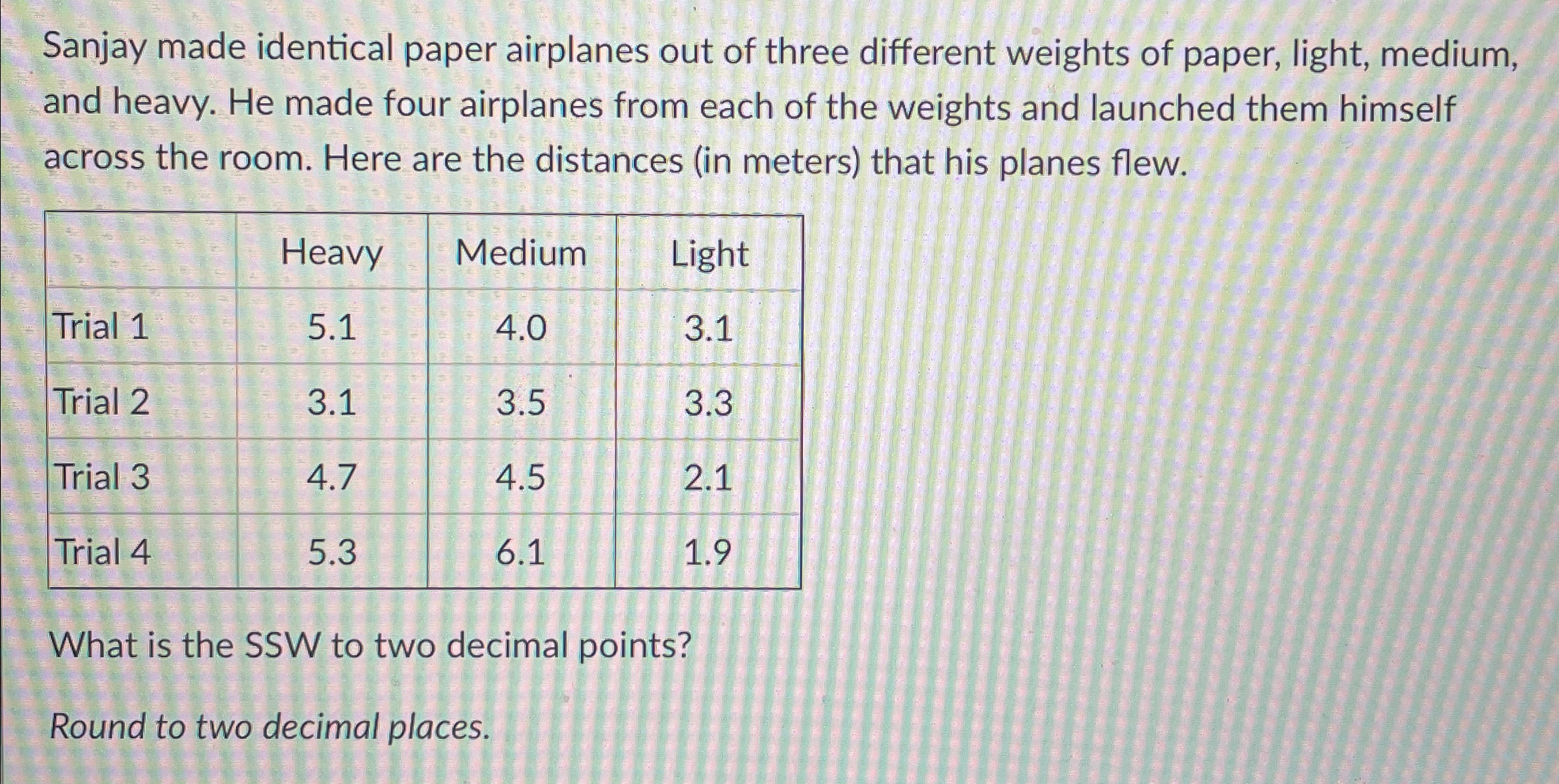 Solved (READ EVERYTHING PLEASE)!!Sanjay made identical paper | Chegg.com