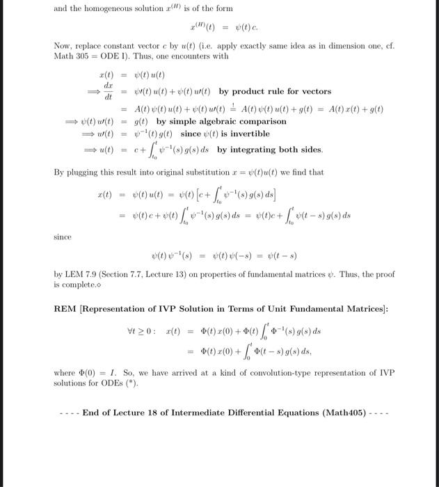 Homework Assignment 14 Use Vop Lecture 18 405l Chegg Com