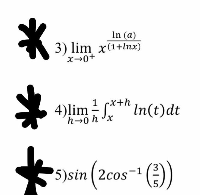solved-in-a-3-lim-x-1-lnx-x-0-4-lim-sx-h-in-t-dt-h-0h-chegg