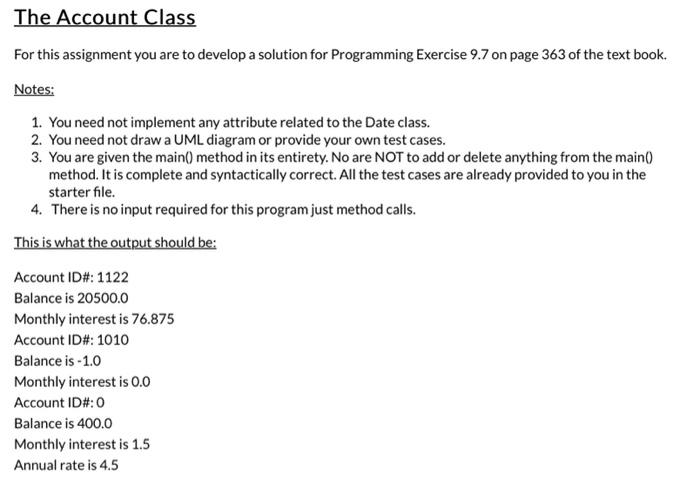 Solved For this assignment you are to develop a solution for | Chegg.com