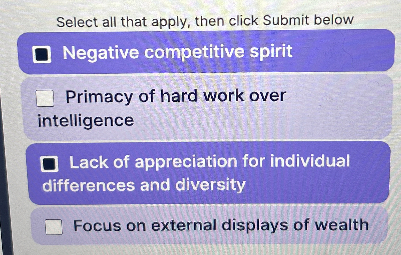 Solved Select all that apply, then click Submit | Chegg.com