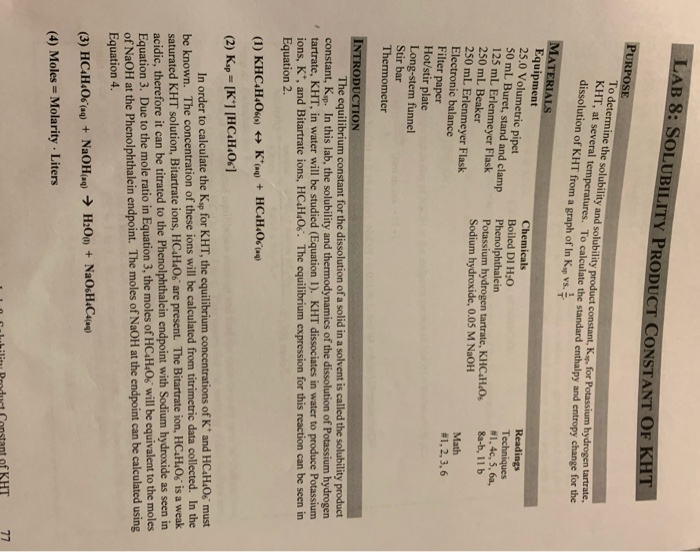 Part Iii Kht Solution At 35 C Trial 1 Trial 2 Tri Chegg Com