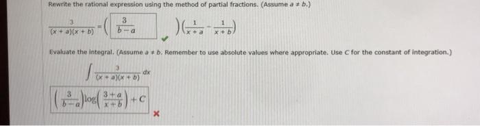 Solved Rewrite the rational expression using the method of | Chegg.com