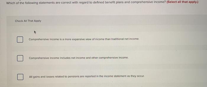 Solved Which of the following statements are correct with | Chegg.com