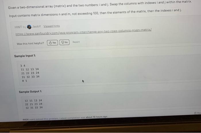Solved solve in Java and explain it to me and why my solve | Chegg.com