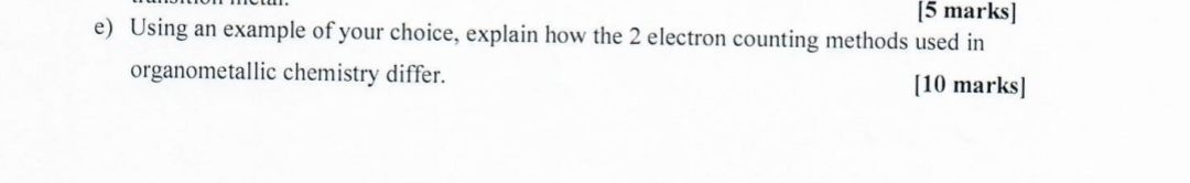 Solved [5 ﻿marks]e) ﻿Using an example of your choice, | Chegg.com