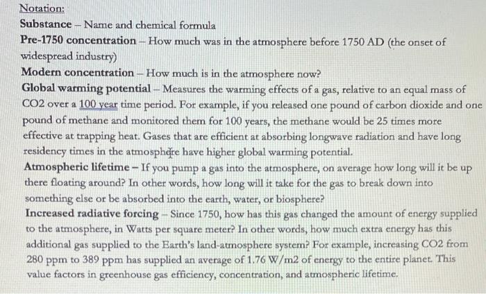 Solved 13 Why Do You Think Cfc 11 Cfc 12 And Sulfur Chegg Com