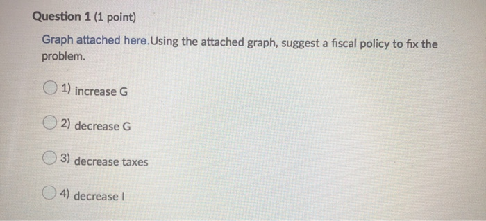 Solved Question 1 (1 point) Graph attached here.Using the | Chegg.com