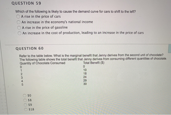 Solved QUESTION 53 Economics is primarily the study of the | Chegg.com
