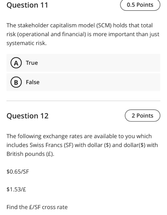 Solved Test Content Question 1 0.5 Points Non-Anglo-American | Chegg.com