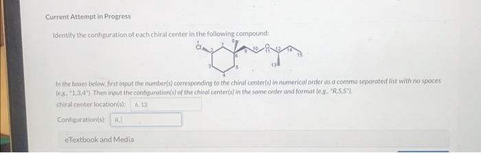 Solved Identify the configuration of each-chiral center in | Chegg.com