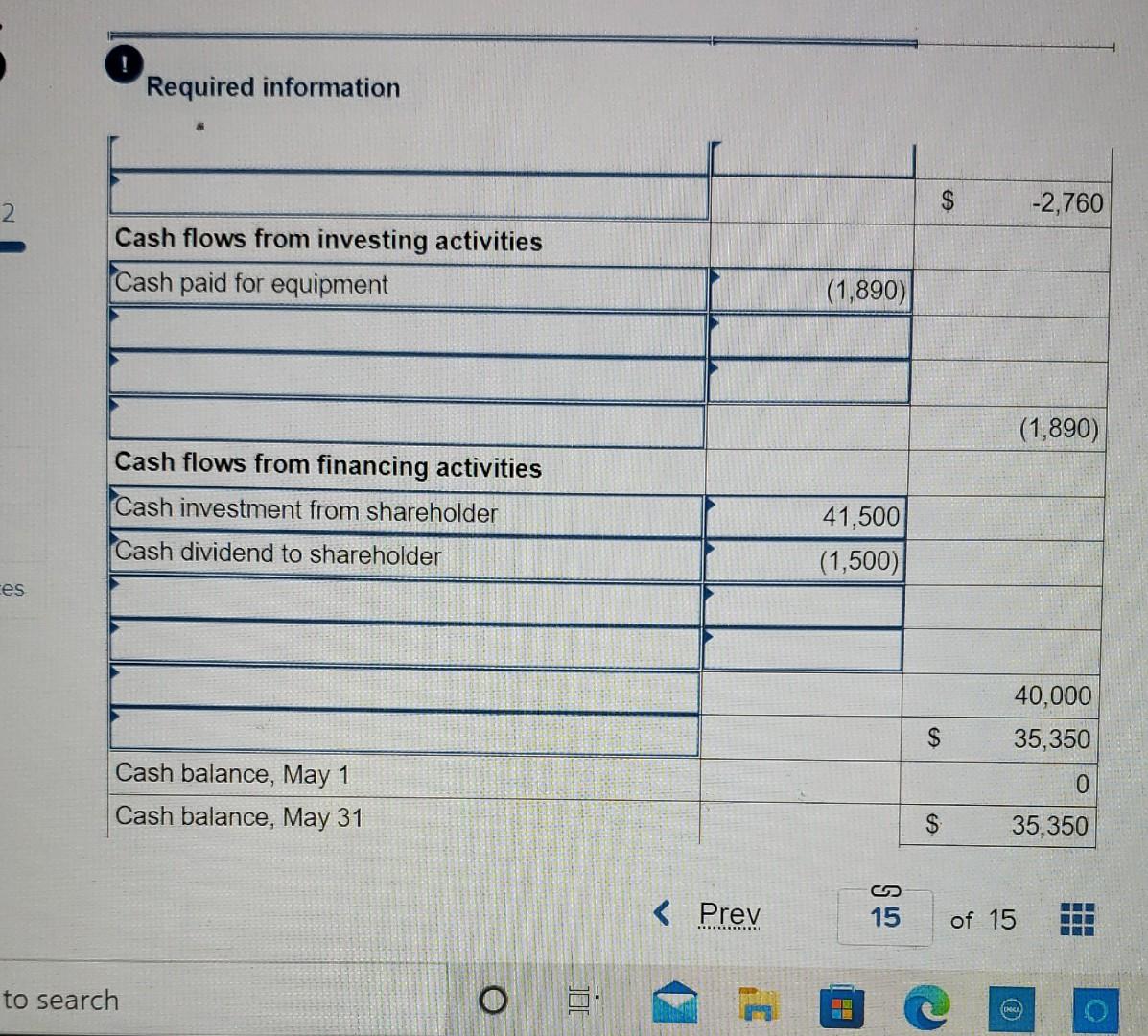 Solved Required information Problem 1-7A (Algo) Analyzing | Chegg.com