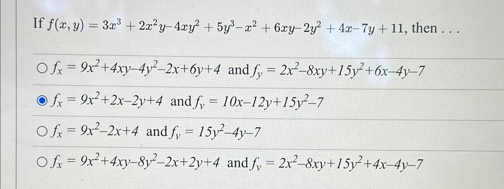 6x 2 x 6x 3 y 4